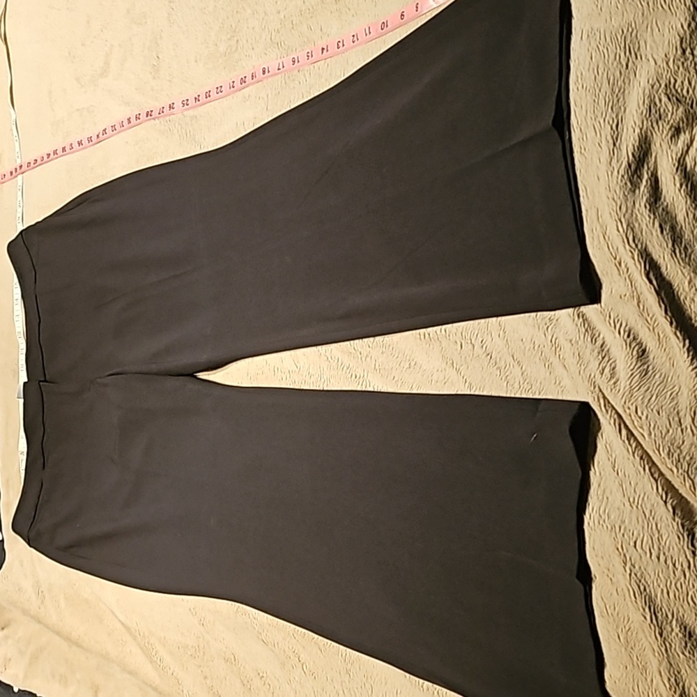 White House Black Market Black Wide Leg Pants